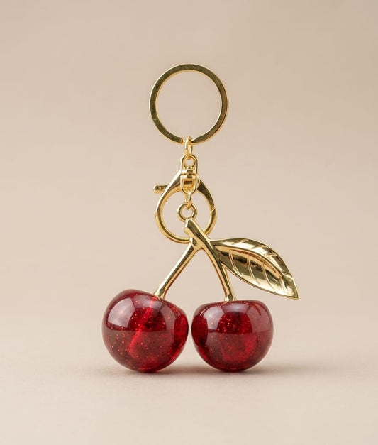 Cherry Keychain