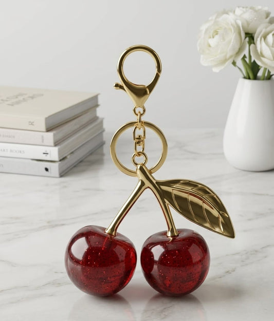 Cherry Keychain